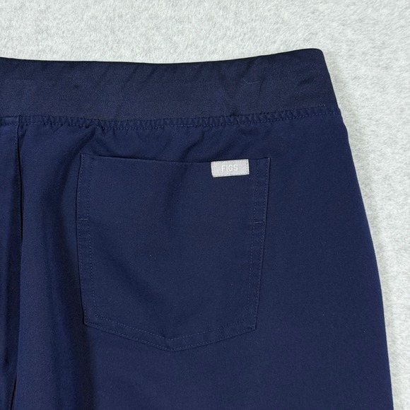 Figs Scrub Pants Womens XXL Petite Zamora Jogger Healthcare Scrubs 2XL Blue - Picture 8 of 12